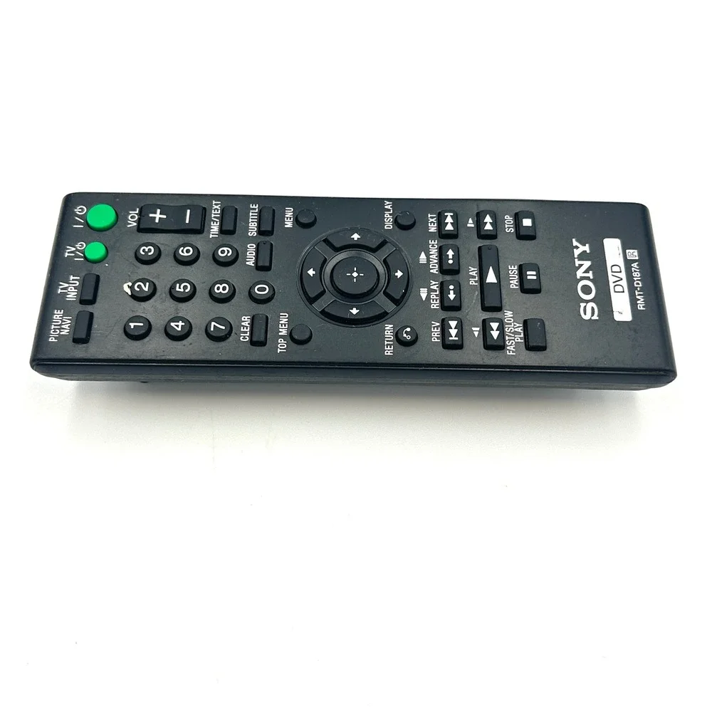Sony RMT-D187A OEM DVD CD Player Remote Control DVP-SR500H SR200P Tested